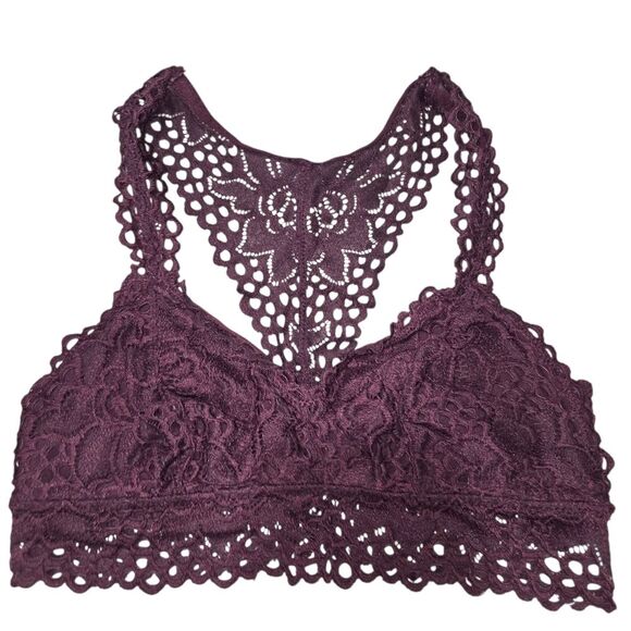 Auden Arie Bundle Lace Bralette Set - Black, Pink, Purple Size Small Medium S/m - Picture 6 of 13